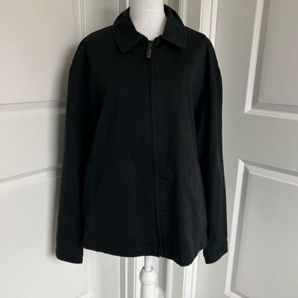 WEATHERPROOF MEN'S JACKET IN BLACK - SIZE LARGE